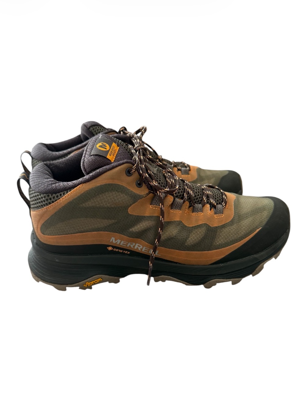 Merrell Moab Speed Mid GTX Gore Tex Hiking Boots Mens 11 Vibram J135411